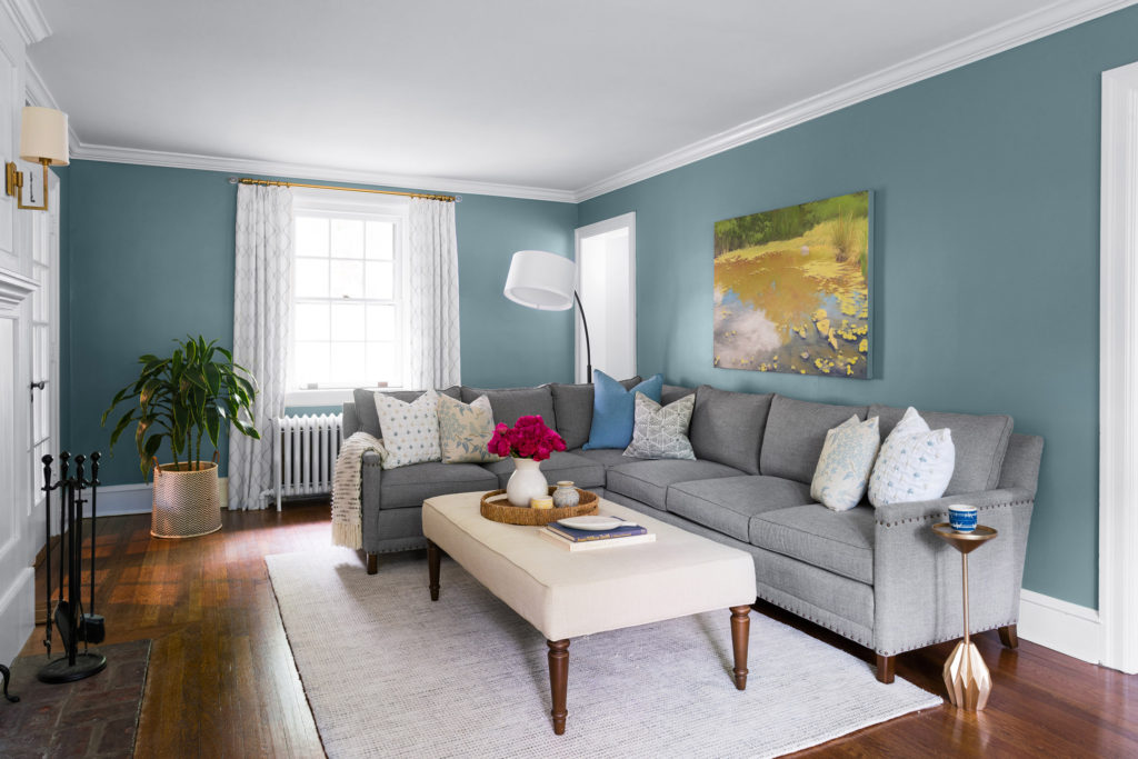 Crown molding and custom painting in Wayne